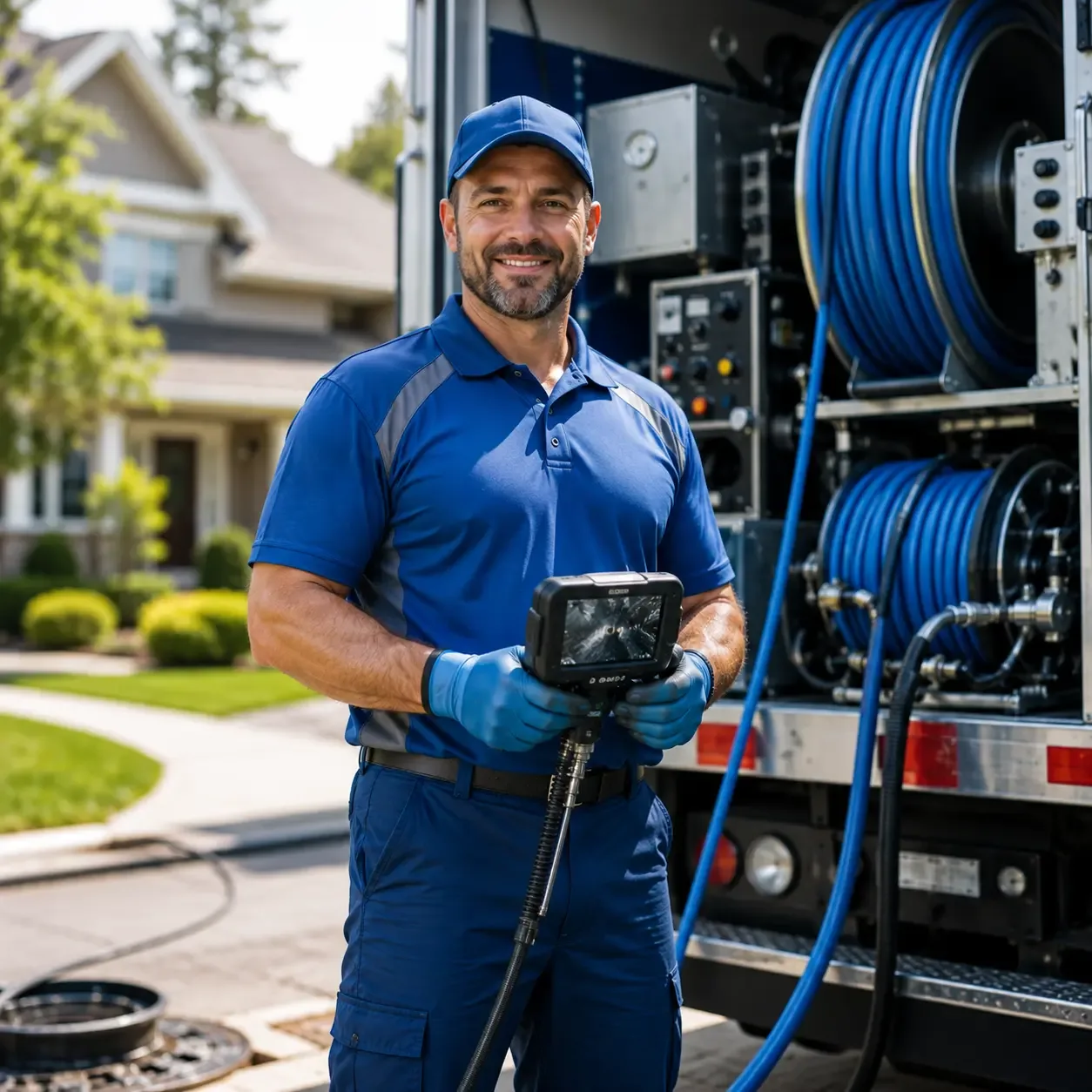 Local outdoor drain cleaning specialists in Parma, MO
